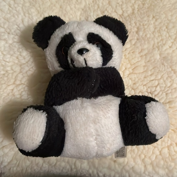 Black and White Stuffed Bear Animal - Picture 7 of 15